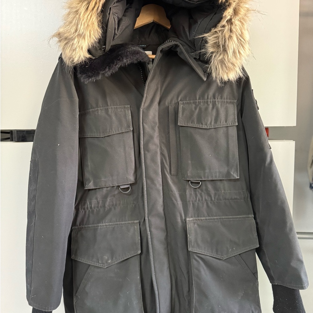 Women’s fur lined hooded parka